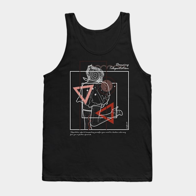 Dancing Teleportation version 7 Tank Top by Frajtgorski